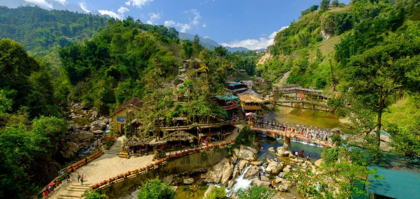 沙壩 SAPA【吉吉村(cat cat village)】河內【中央郵政～旅行記憶名片、 樂天購物中心】