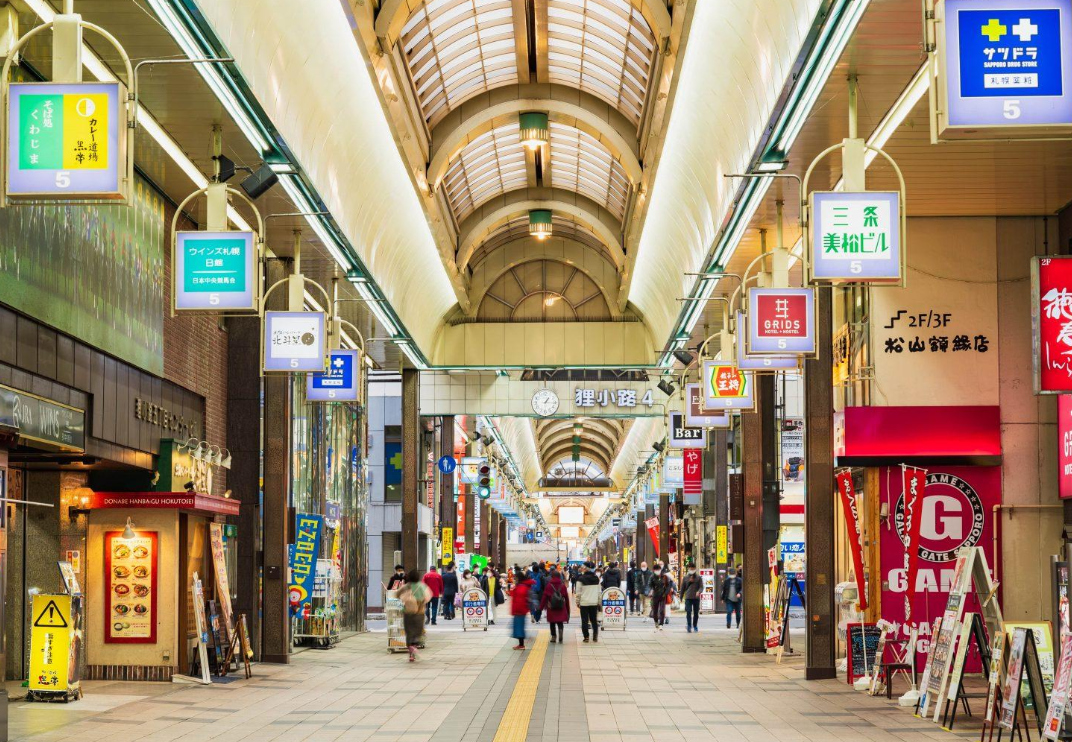 狸小路商店街