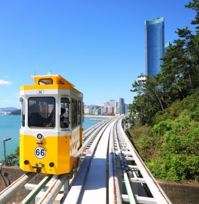海雲台天空膠囊列車