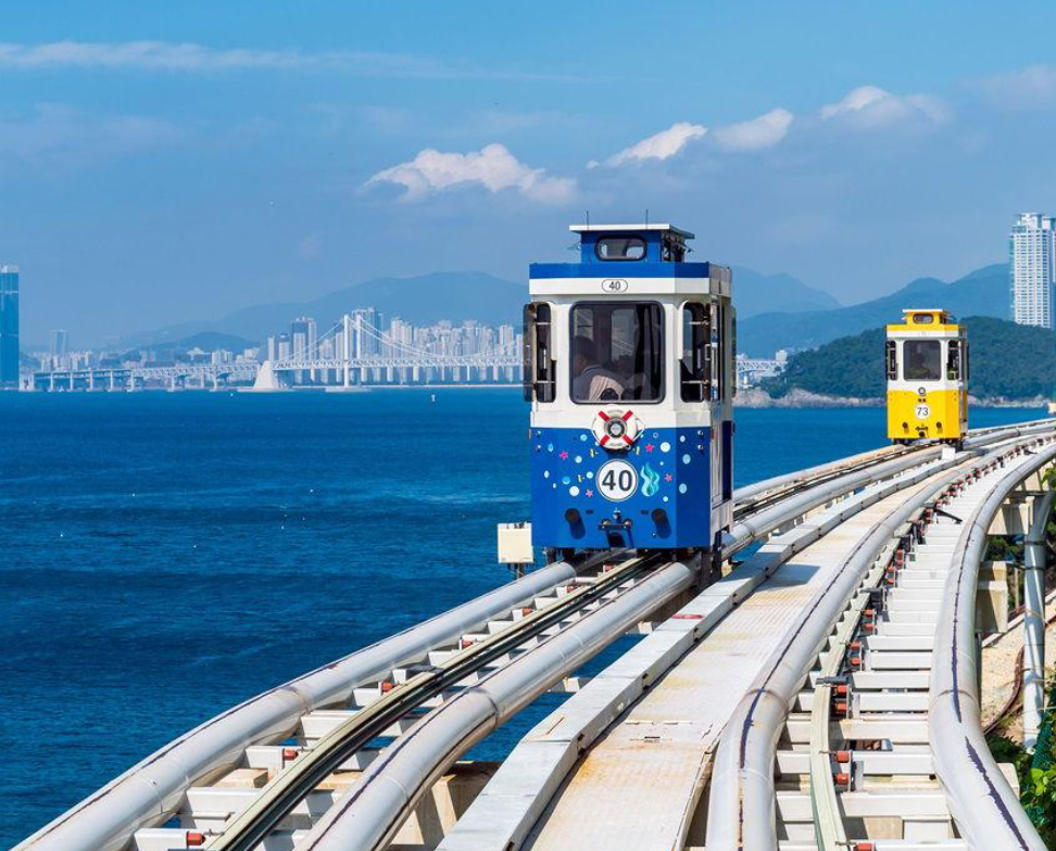 海雲台天空膠囊列車